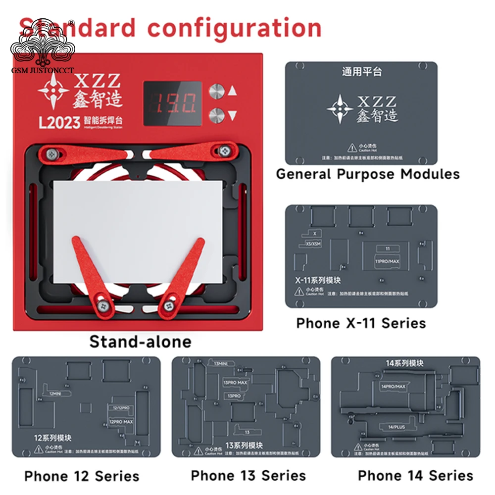 Xinzhizao-Estación de soldadura inteligente XZZ L2023, para iPhone, X-14PM, Android, Chip IC, herramientas BGA, novedad de 2023