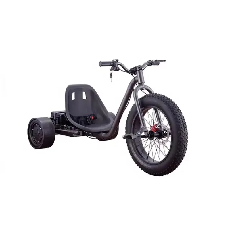 2023  1500w 3 Wheel Tricycle Motorcycle Electric Drift Trike for Adults Kids