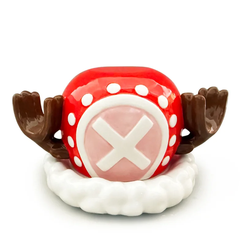 جديد قطعة واحدة القدح كوب ماء المروحية عيد الميلاد الإصدار. D.Law Three Brothers Hat على شكل فنجان القهوة أنيمي ايس سابو ألعاب سيراميك هدايا