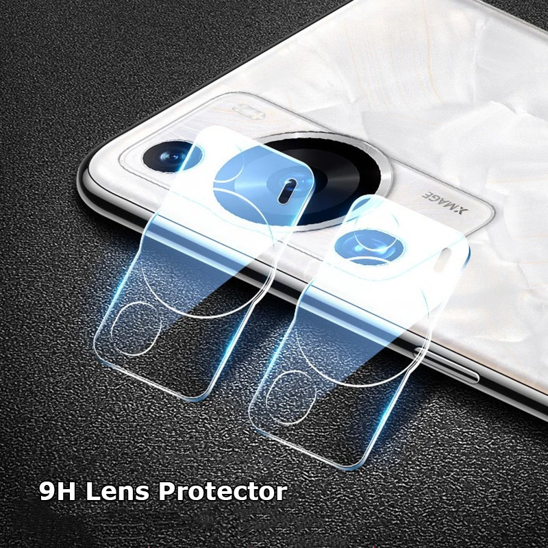 For Huawei P60 P50 P50E P40 Pro Plus Art Pocket Clear Rear Back Camera Lens 9H Tempered Glass Protector Protective Film Guard