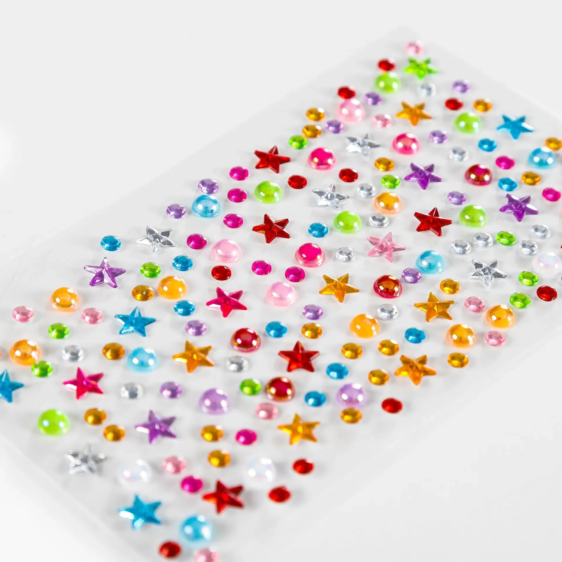 DIY Color Rhinestones Crystal Acrylic Tattoo Sticker Children\'s Stage Show Eyes Face Makeup Decoration Tools Phone Drill Sticker