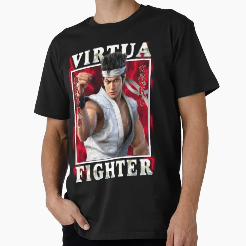Akira Yuki 0708 Retro Arcade Game Virtua Fighter Gift T shirt Unisex Gamer Tee Video game Graphic clothes All size tops S-6XL