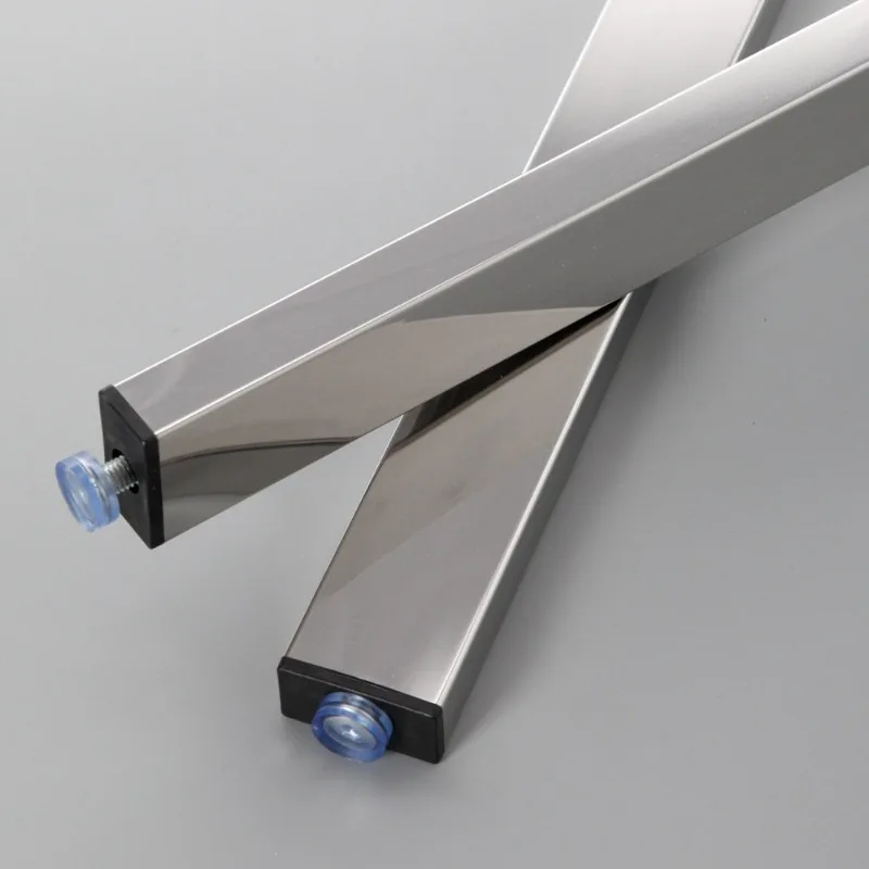 

Adjustable Detachable Stainless Steel Table Legs F-Clamp DIY Mounting Base Frame Office Table Parts Sturdy Furniture Support
