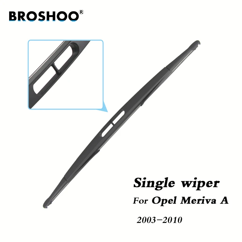 BROSHOO Car Rear Wiper Blades Back Windscreen Wiper Arm For Opel Meriva A Hatchback (2003-2010) 410mm,Windshield Auto Styling