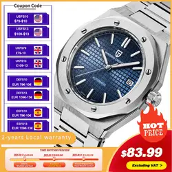 Pagani Design Men's mechanical watches Miyota 8215 automatic movement Sapphire stainless steel wristwatch reloj hombre PD1673