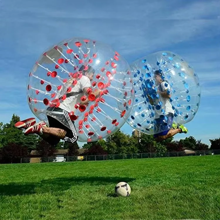 Pelotas de choque inflables 1,5 m Sumo Zorb Balls Bubble Soccer Balls para adolescentes y adultos