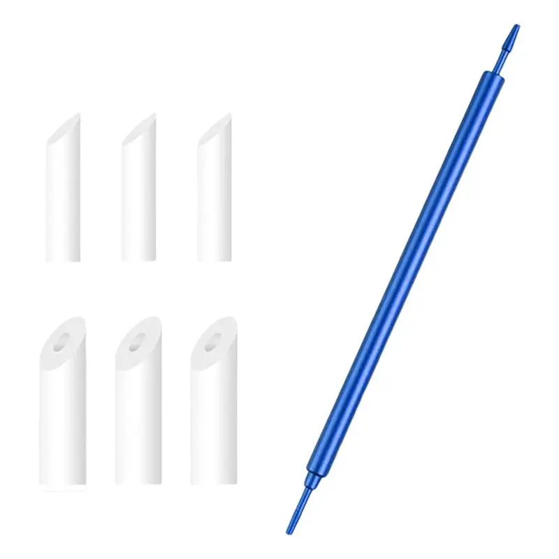 AA81-Professional Metal Model Wiping Sticks Designed For Precise Detailing, Weathering Effects And For Decal Smoothing In Crafti