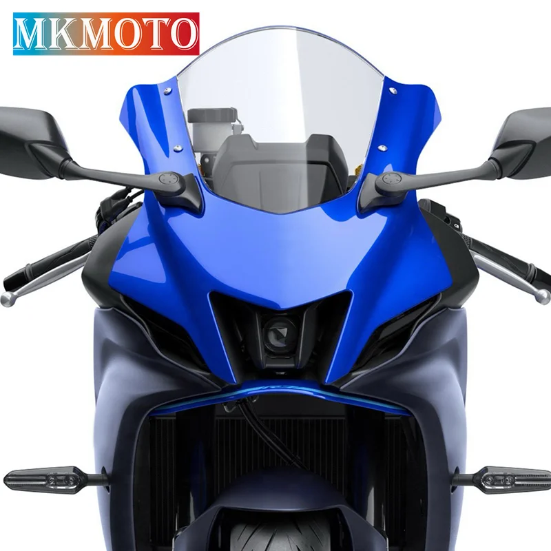 YZF-R7 2022-2024 YZF-R6 YZF600 2017-2023 용 보호 디플렉터, 앞유리 바이저, r7 r6 오토바이 액세서리