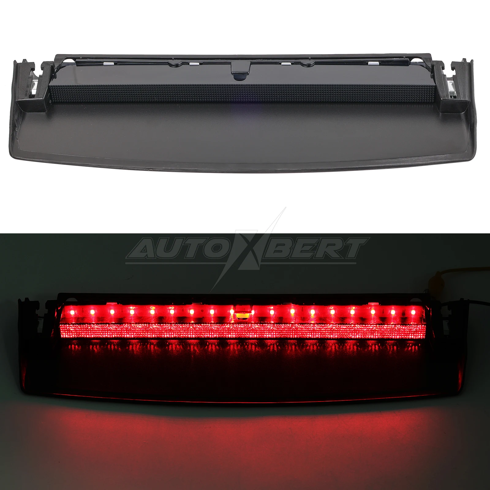 

8K5945097 8K5945097A Third Brake Light Smoke Black Len LED Central High Parking Light Replacement For Audi A4 B8 S4 Saloon 08-15
