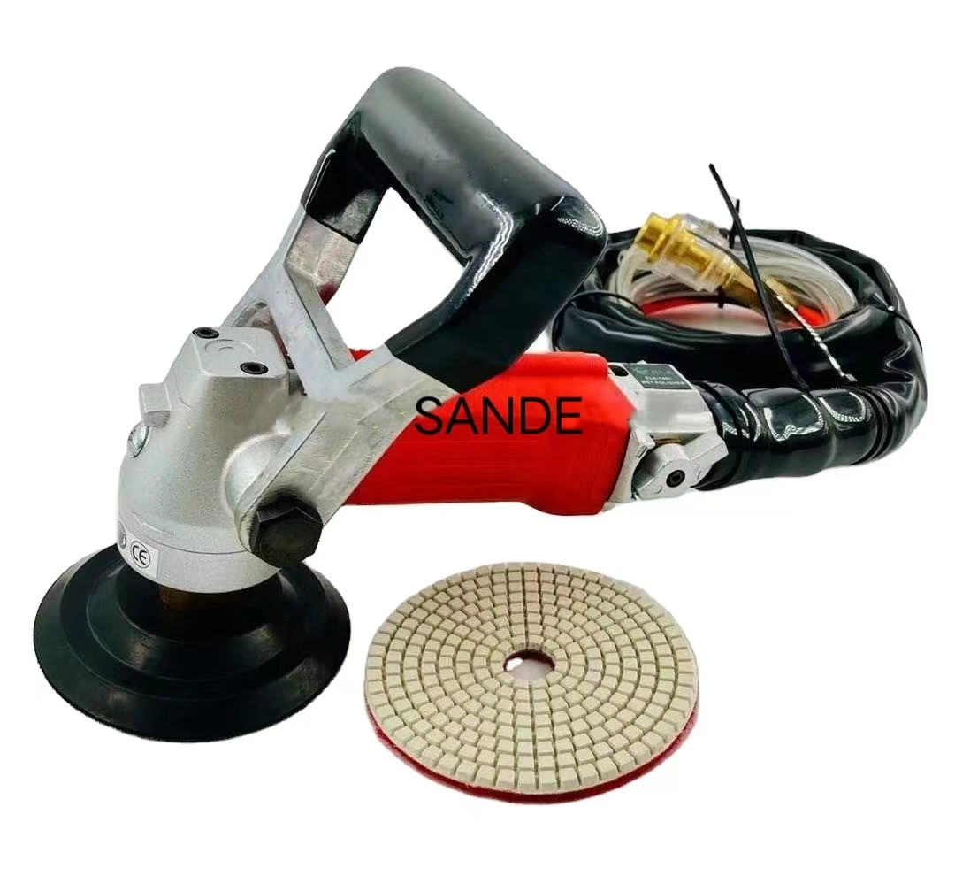 SANDE Sale Air Wet Polisher Pneumatic Grinder Stone Edges Polisher For Marble Granite Stone
