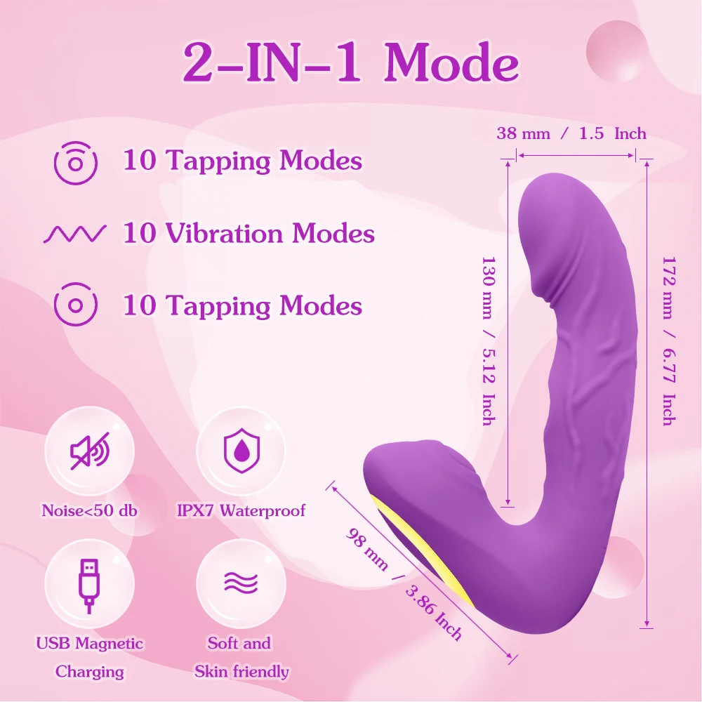 Clitoral Stimulator Vibrator Female Dildo G-Spot Vagina Massager Vibrating Sexy Toys Couple Adult Sex Machine Supplies Joinjjtoy