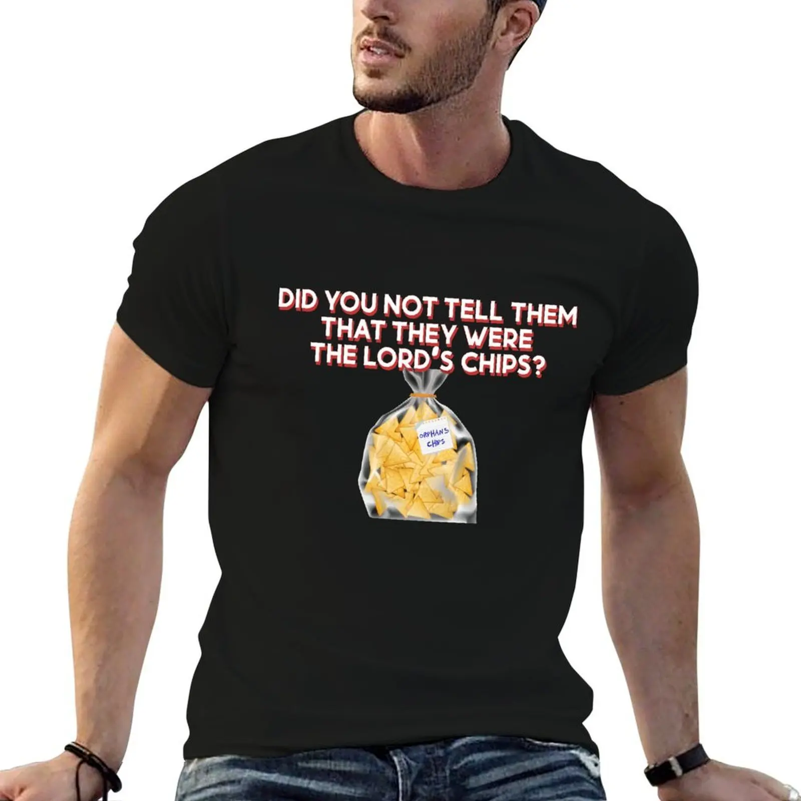 

The Lord's Chips T-Shirt man t shirt luxury man t shirt heavy cotton men t shirt cotton 100% T-shirt