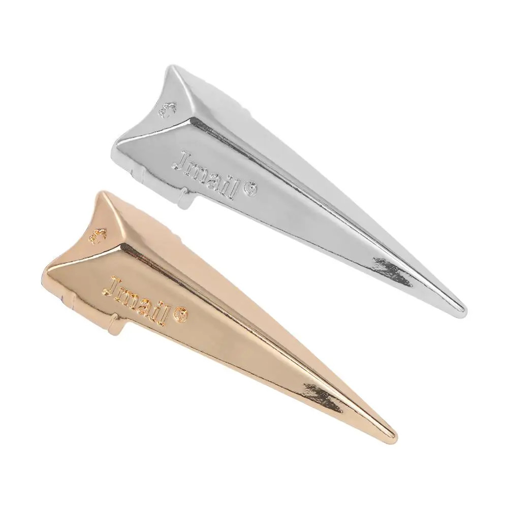 Styling Extension Metal Parting Ring Braiding Weaving Finger Tip Ring Claw Nail Rings Curling Hair Selecting Tools Salon
