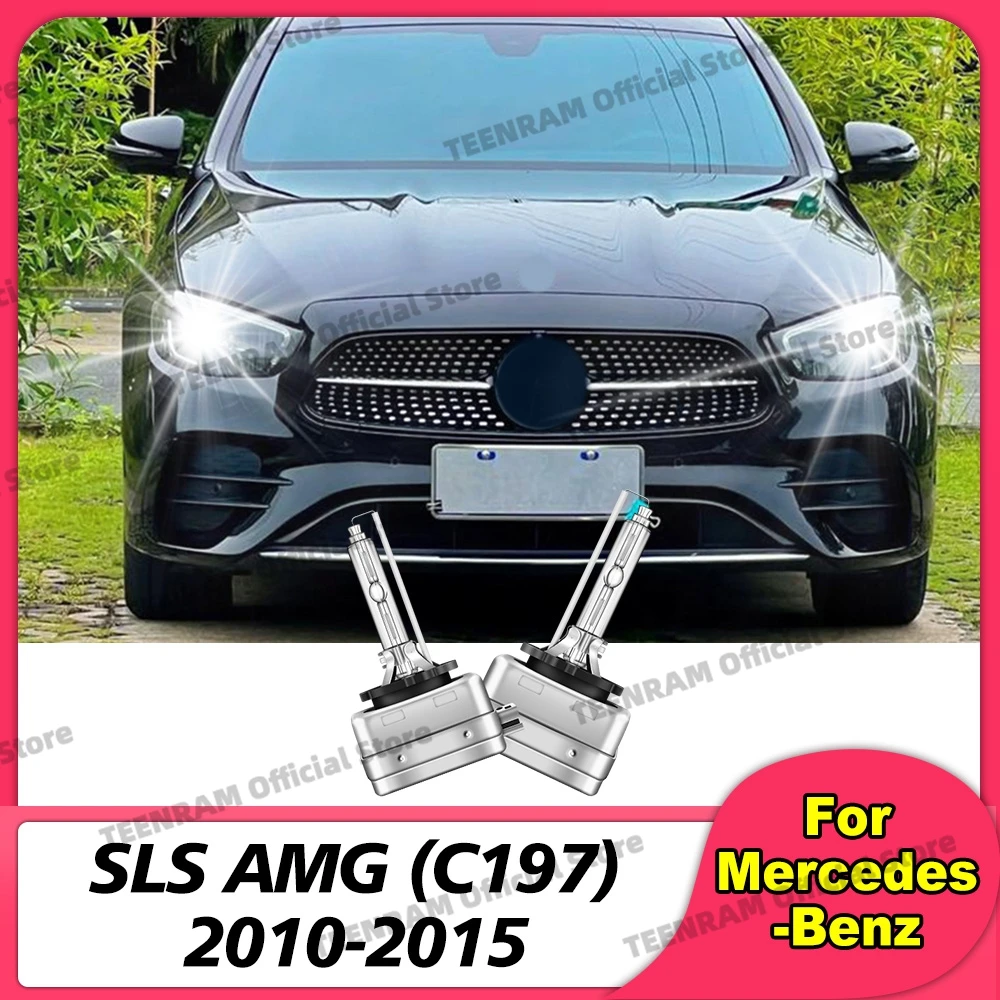 

2 фары D1S D1, 35 Вт, ксеноновые фары HID 6000K 8000K 10000K для Mercedes-Benz SLS AMG (C197) 2010 2011 2012 2013 2014 2015