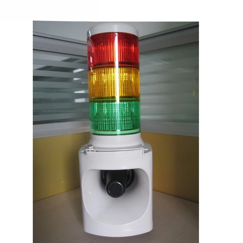 Sound and light alarm LKEH red, yellow and green equipment failure industrial alarm light IP53 sound and light alarm