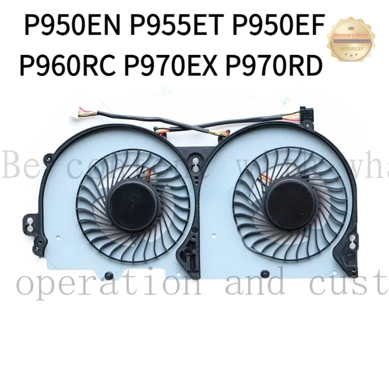 YD WANG For CLEVO P950EN P955ET P950EF P960RC P970EX P970RD GPU FAN