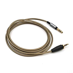 Replace 3.5mm to 2.5mm Silver Plated Upgrade Cable For Sennheiser Urbanite Headset