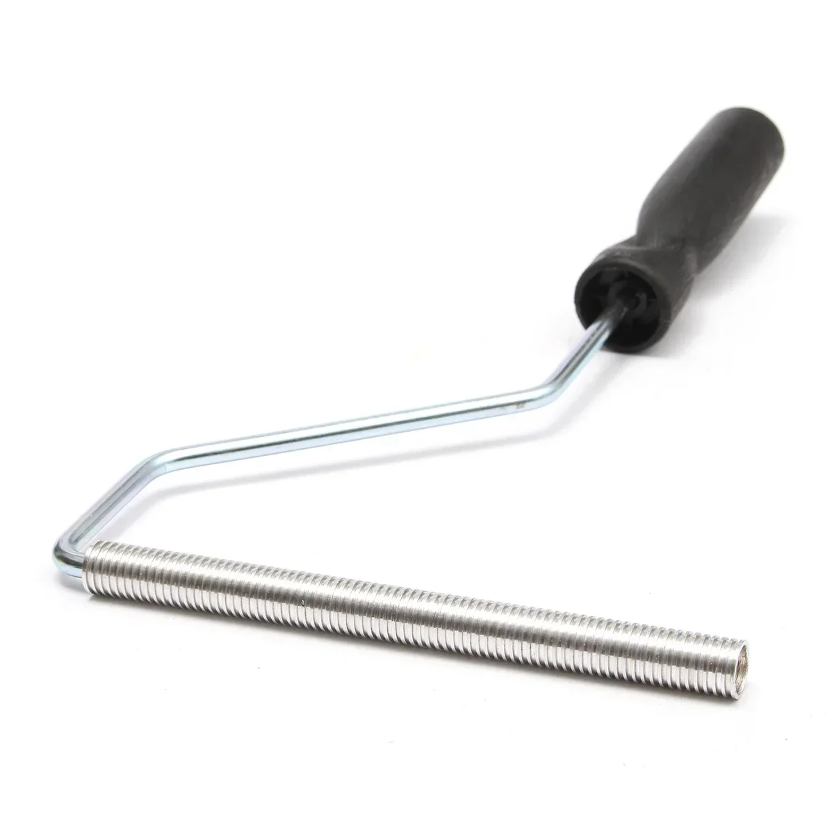 1 piece of 4 inch aluminum Alloy glass fiber roller aluminum alloy epoxy resin compression tool plastic handle