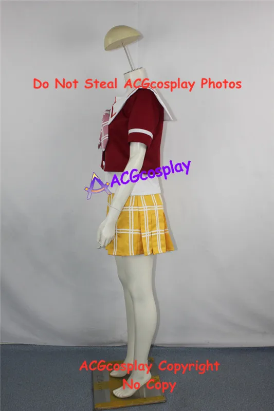 Rosario + Vampire Kokoa Shuzen Cosplay Costume acgcosplay include long stockings and headdress