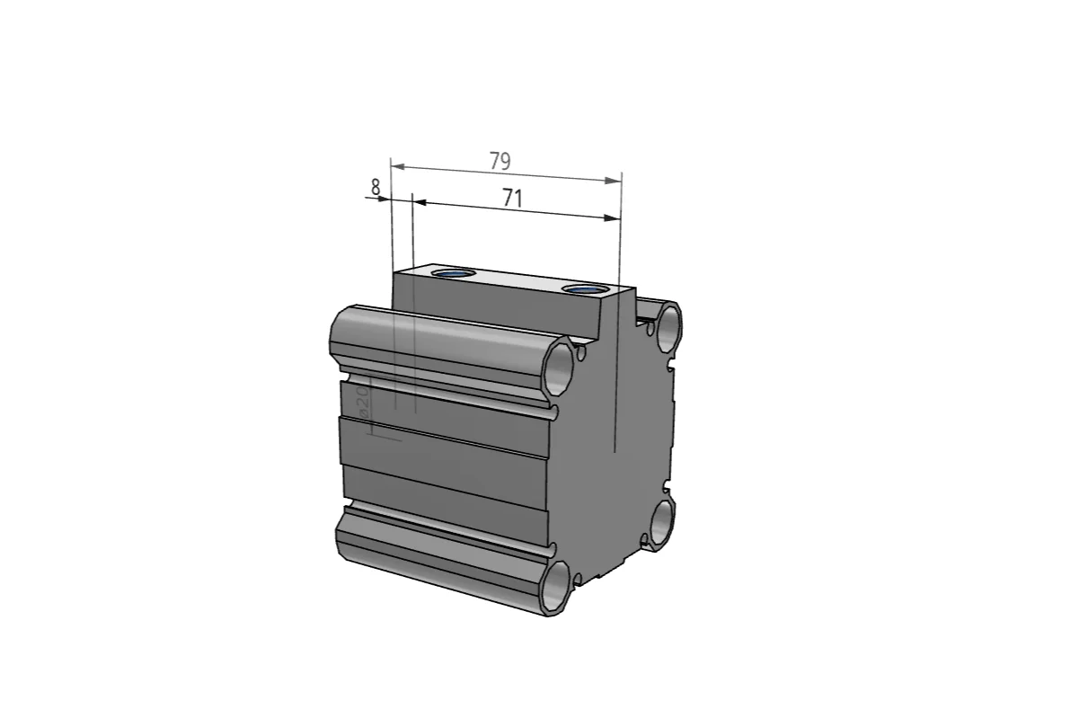 

CDQ2B63TF-25DZ Thin cylinder need delivery time