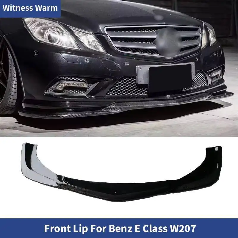 Mathiateurs de pare-chocs avant de voiture pour Benz Classe E W207, C207, E63, Jas 2010-2013, ruisseau avant FRP