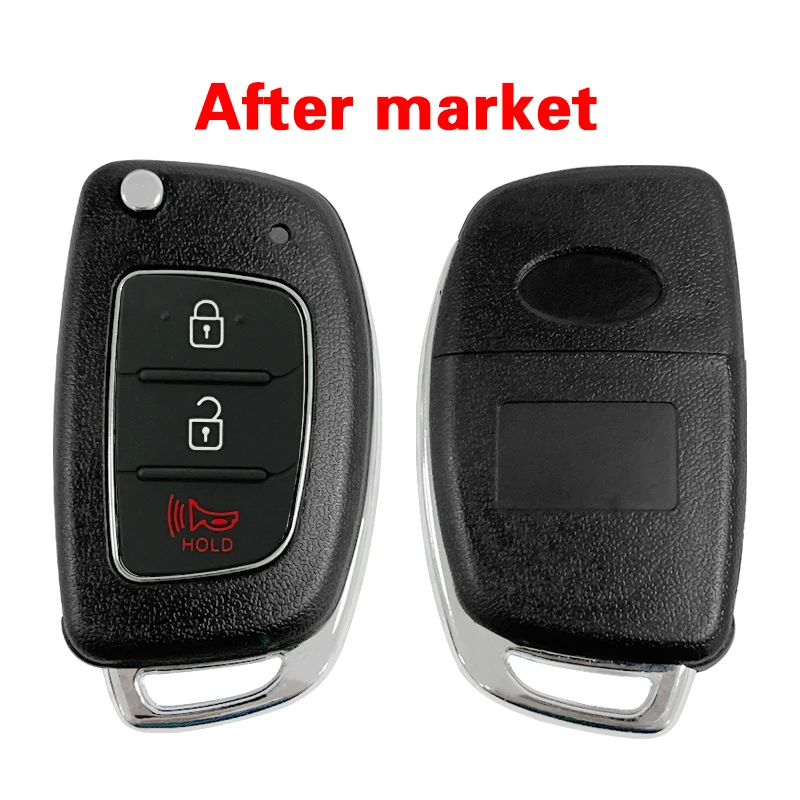 CN020049 Aftermarket 3 Button Smart Remote Key 4D60 Chip 433Mhz FCC 95430-1S001 OKA-866T For Hyundai Sonata HB20 2012-2015