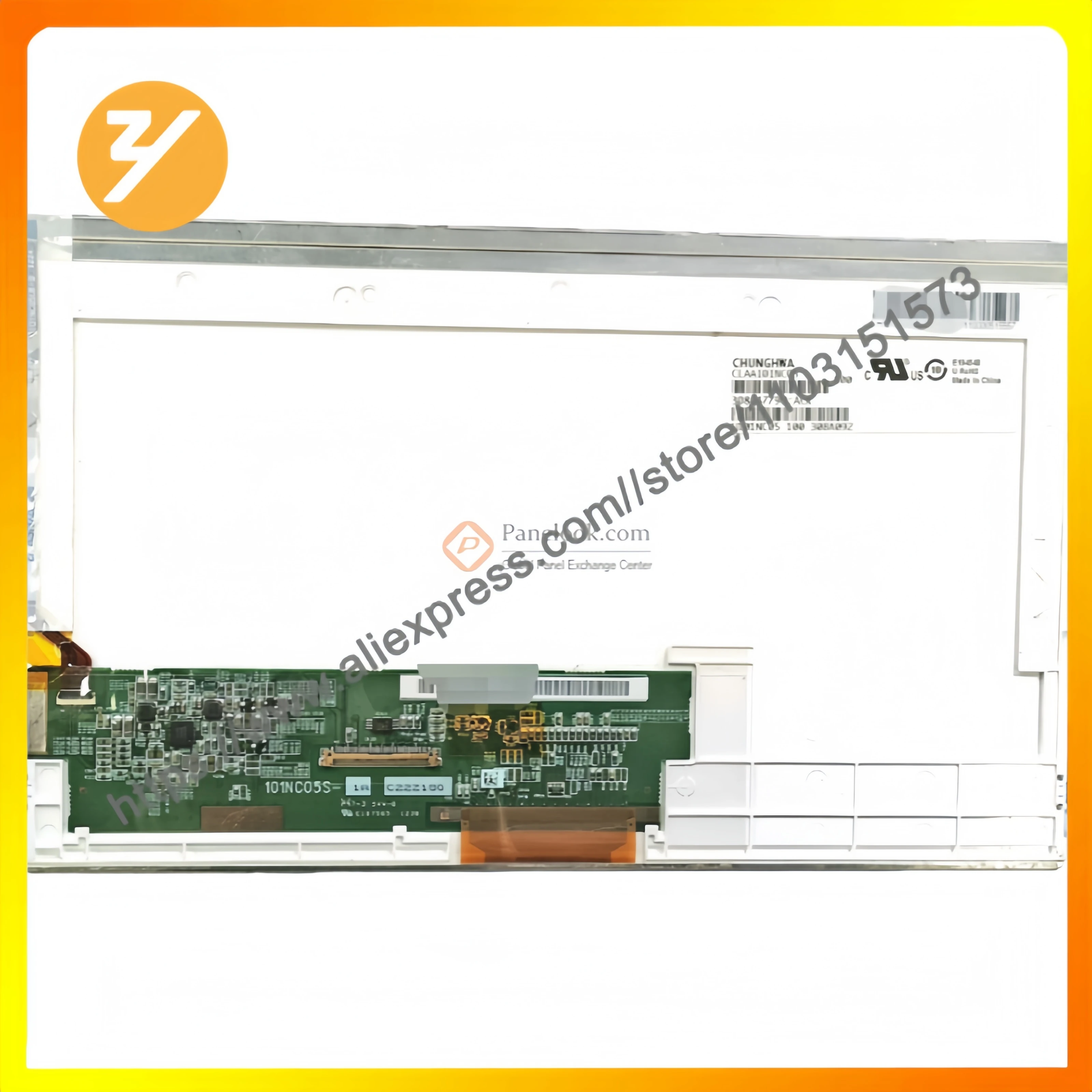 

Brand New CLAA101NC05 Resolution 1024*600 In Stock Fast Shipping Zhiyan Supply