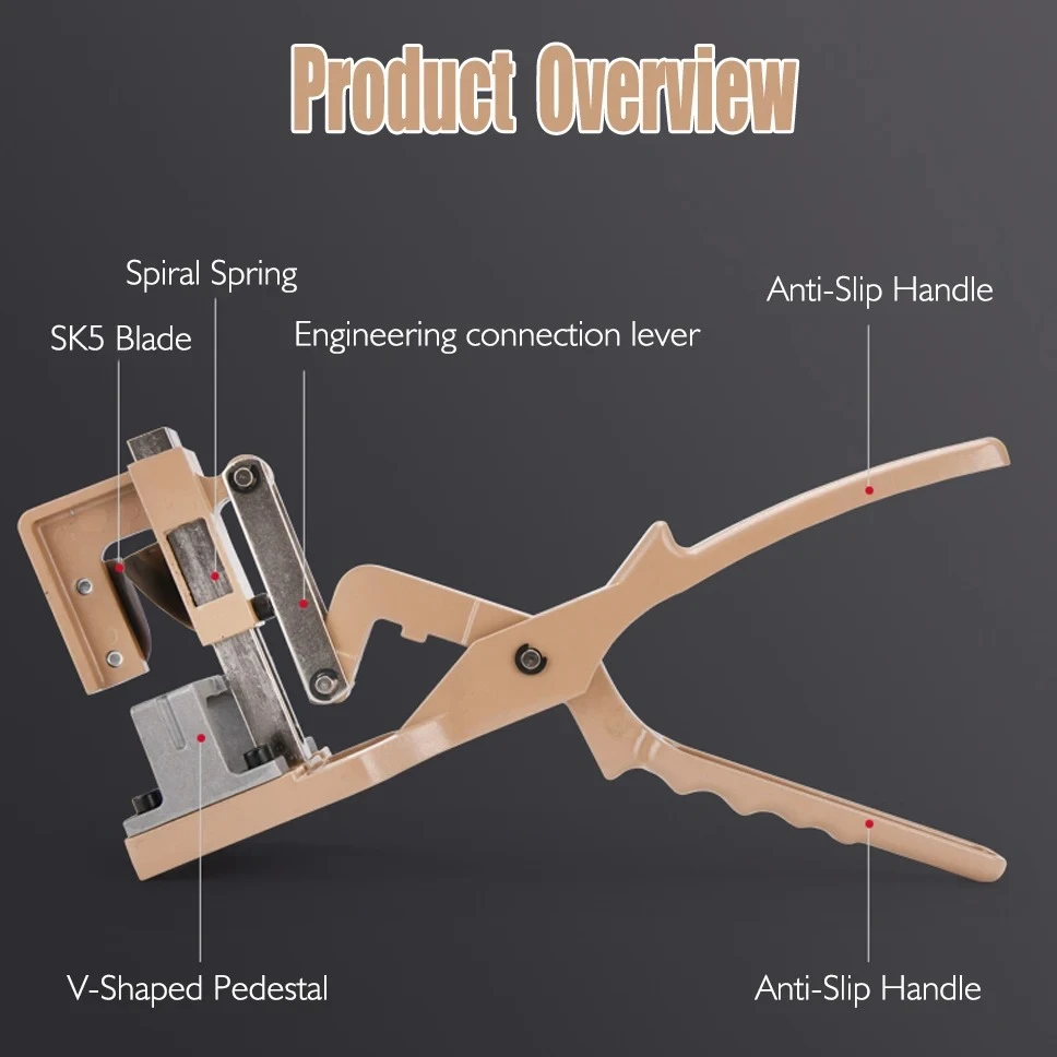 

V-Cut Grafting Shears, Fruit Tree Scissor Pruner Tool with 2.5cm Cut Depth for Garden Nursery Plant Budding