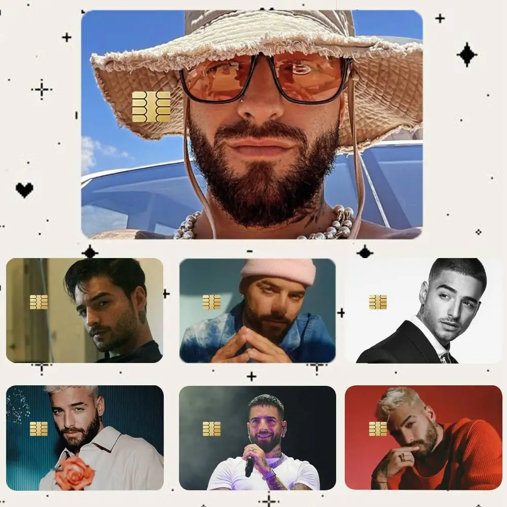 

M-Maluma HD Waterproof Card Skins Protective Stickers for Credit Bank Game Cards