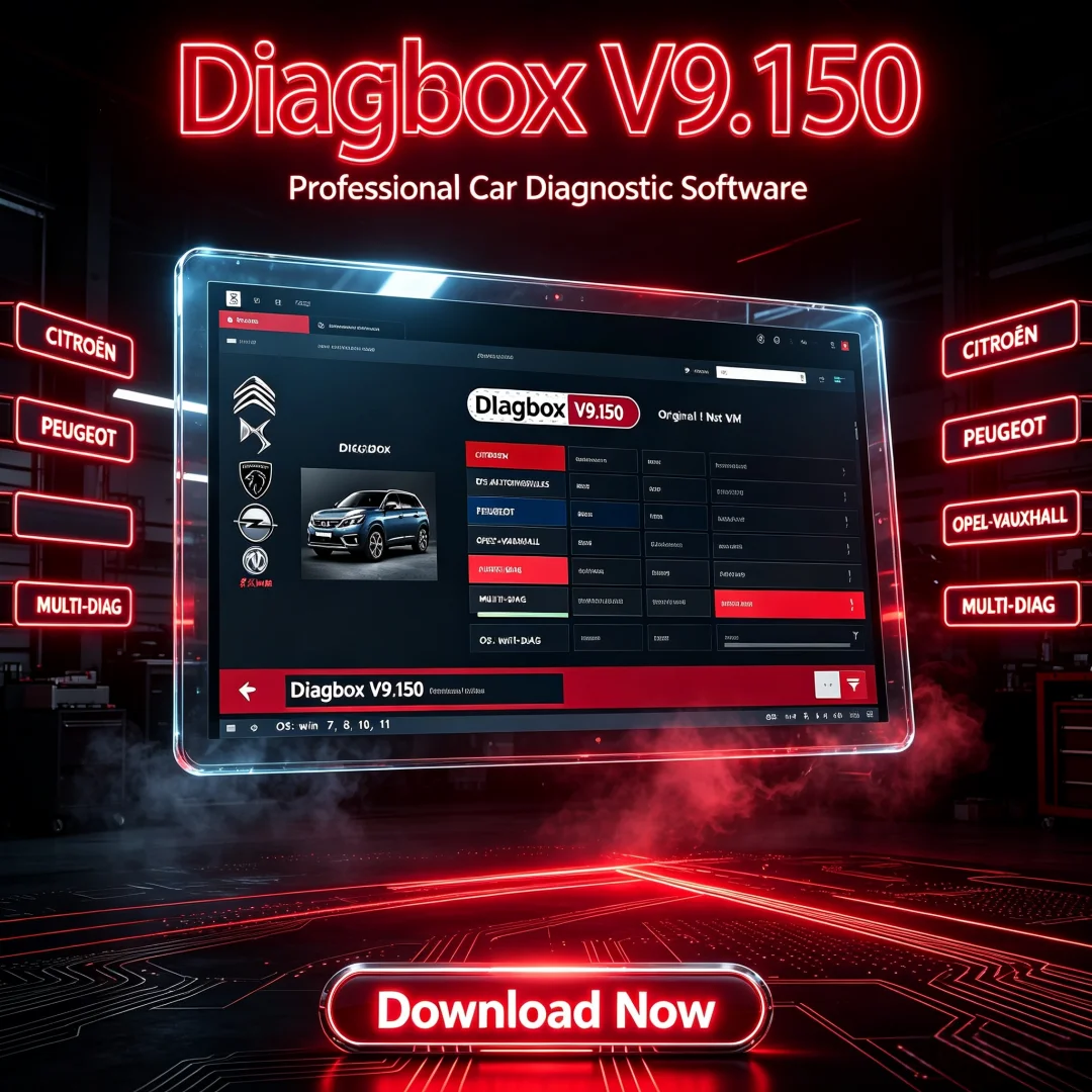 Diagbox V9.150 with crack diagnostic software work with PP2000 programming tool 1995-2022 le-xia3 Diagnose  Resets