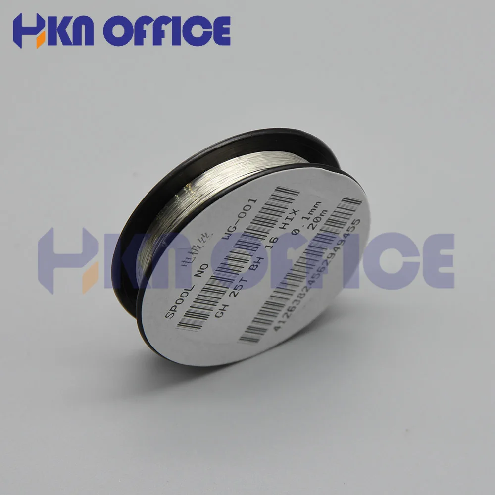 1Roll 0.1mm  20Meters/Roll Electrode Wire suitable for Kyocera Canon Xerox Brother EPSON Ricoh Lexmark Fujitsu Dell