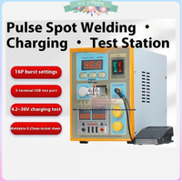 SUNKKO 788H-USB 18650 Lithium Battery Spot Welder Battery Test&Recharge Spot Welding Machine with LED light 110V 220V optional