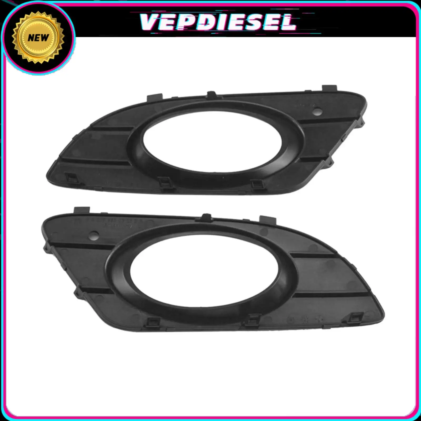 

Front Bumper Fog Light Grille FOR Mercedes-Benz CLK W209 2005-2009 2098850323 2098850423 Car Accessories