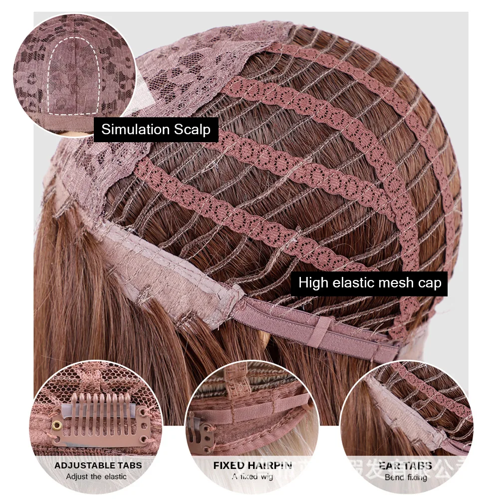 Red Black Ombre Wig for Women Long Wavy Hair Wigs Body Wave Wear and Go High Quality Synthetic Wigs Christmas Halloween Cosplay