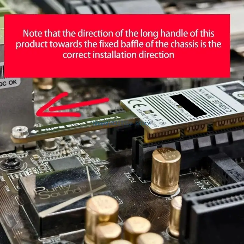 PCIE To M.2 Drive Converter Upgraded Motherboard Expansion Easy Installation For 2280 2260 2242 2230