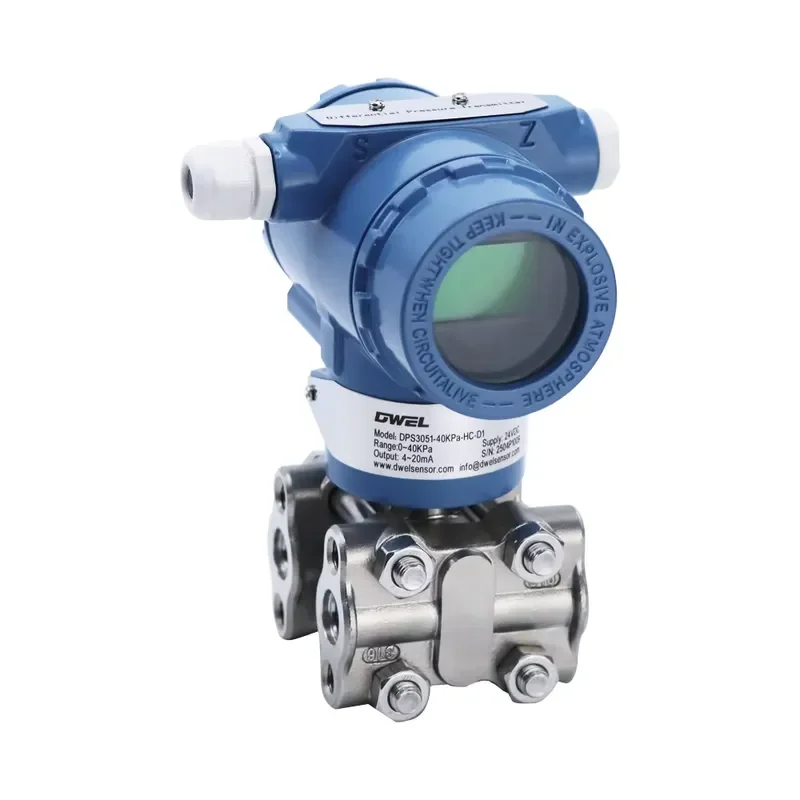DPS 3051 Industrial Analog Smart DP Differential Pressure Transmitter 4-20mA