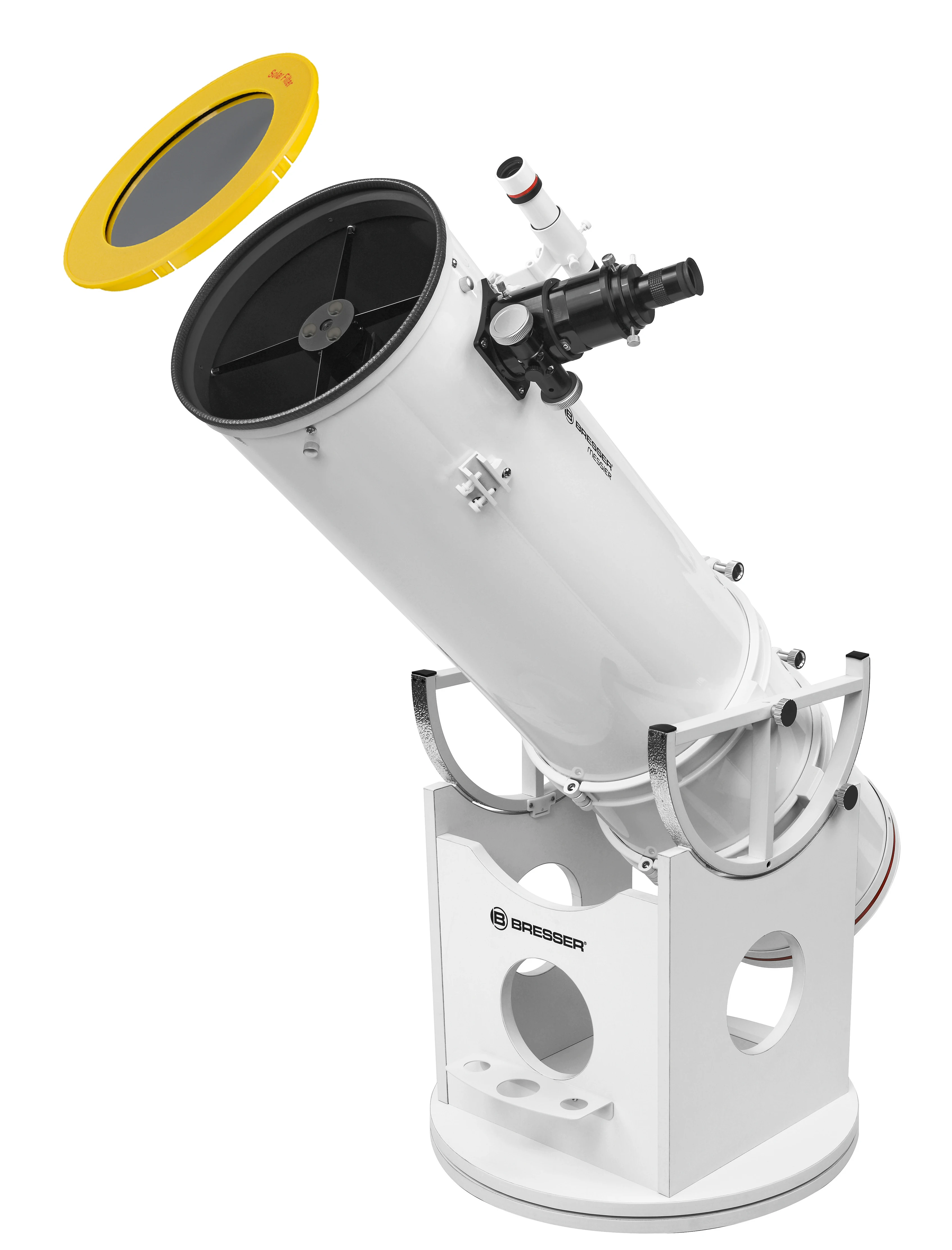 Teleskop Bresser dobsonian 10-calowy skywatcher Messier Dobson kson potężny astronomiczny