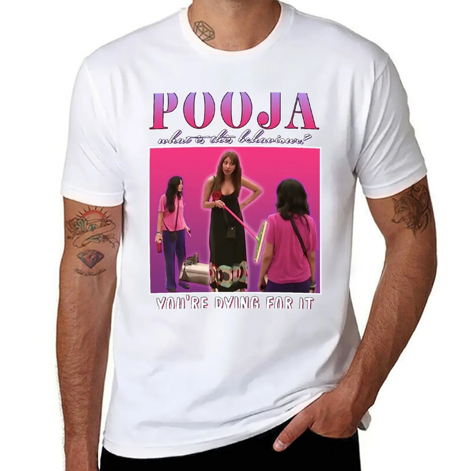 

T-Shirt What man shirts humor dark shirts funny cotton Pooja This t Is Behaviour t