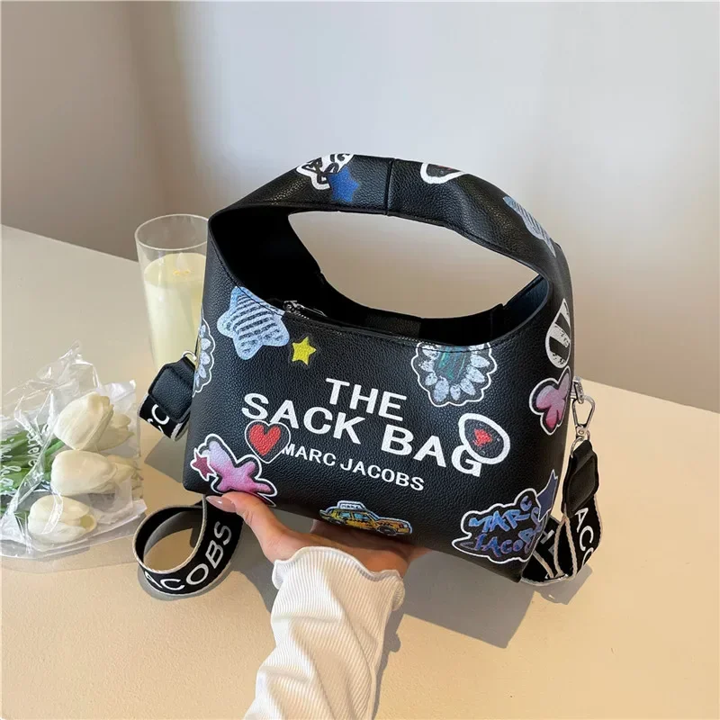 

Popular style zipper shoulder bag, trendy portable handbag, classic design, women's chain strap crossbody bag