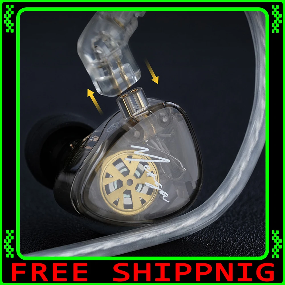 KZ Merga Earphones Bass Earbuds In Ear Monitor Headphones Sport Noise Cancelling HIFI Headset