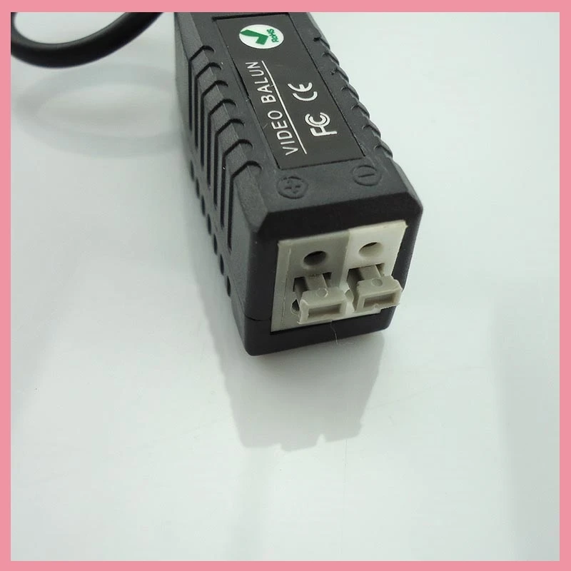 5/10pairs Enhanced Twisted Bnc Cctv Video Balun Passive audio camera Transceiver Utp Balun Bnc Mail To Cat5 Cctv Cable B6