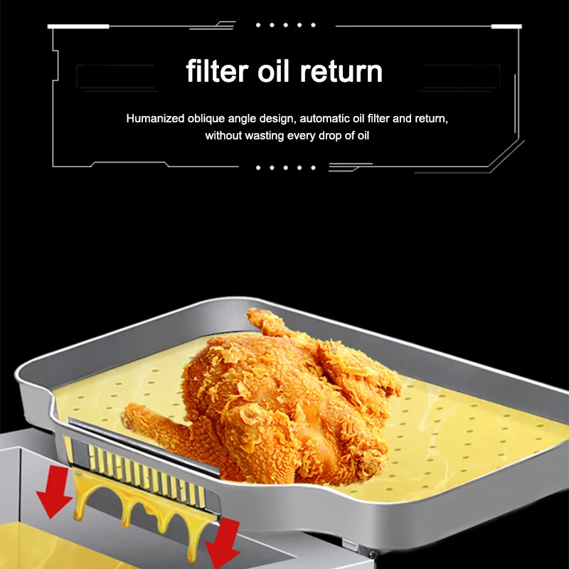 Frying fritters pan stallCommercial gas fryer large capacity deep fryer vertical gas frying twist machine frying churros machine