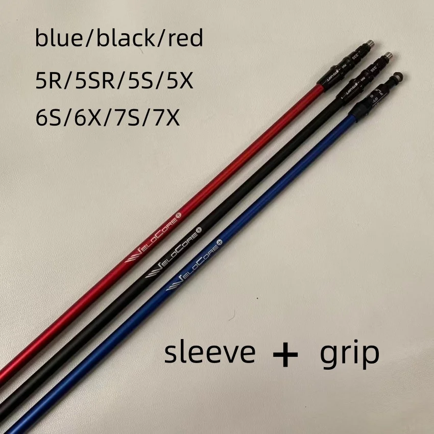 

2025 New Golf Shaft blue/black/red 5/6/7 R/SR/S/X Flex Graphite driver and Wood Shafts Free Assembly Sleeve and Grip