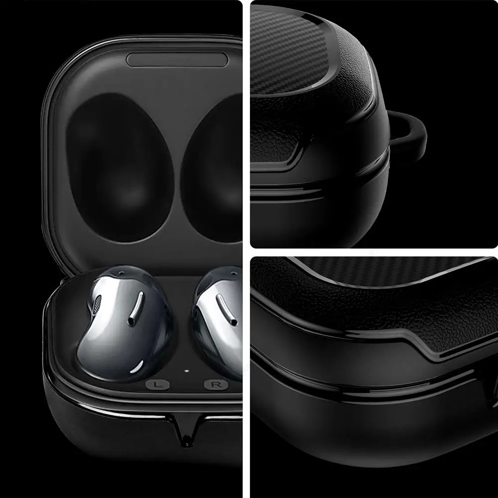 Luxury Earphone Case For Samsung Galaxy Buds 2 Pro Live FE Cover Funda Galaxy Buds 2Pro Live Buds2 Buzz 2 Pro Protection Case