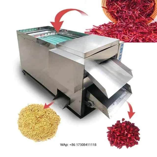 

High Efficiency Pepper Root Cutter Red Pepper and Seed Cutter Pepper Cutter