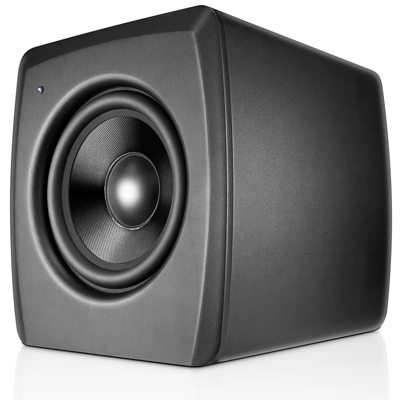 

160 Watts Powered Subwoofer Speaker 10 Inch Big Bass in Compact Design Active Subwoofer Easy Setup with Home Theater Systems