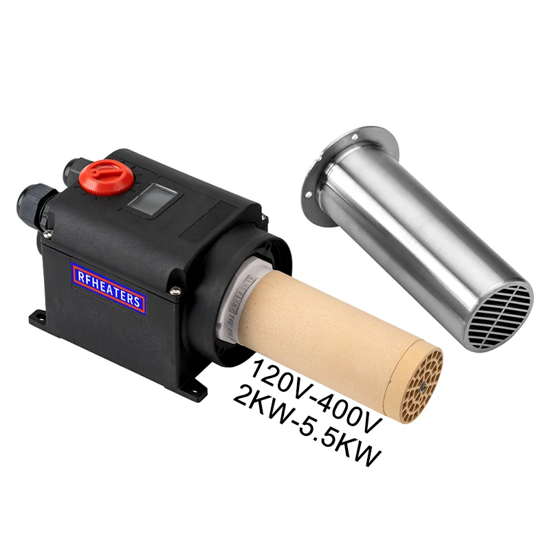 

OEM Digital 120V/50/60Hz Air Heater Digital Display Temperature Control Industrial Heating System Hot Air Blower 220V Heater