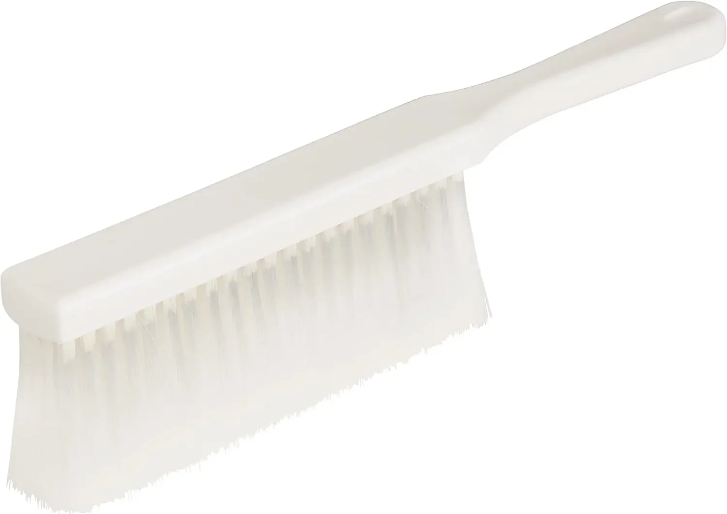 

Щетка для мусора, головка 1 5/8 x 8 дюймов, белая нейлоновая щетина и литая пластиковая ручка