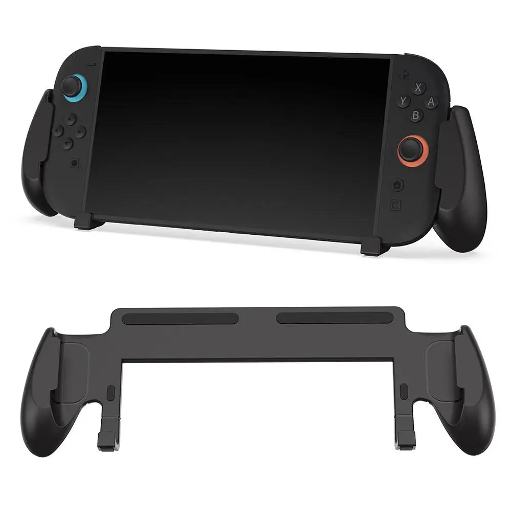 For Nintendo 2 Console Grip Cover Anti-scratch Protective Shell With 5 Game Card Slots Protection Sleeve Game Accessories