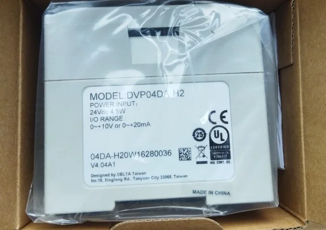 DVP04DA-H2 New Original And Genuine Delta Programmable Controller Expansion Module